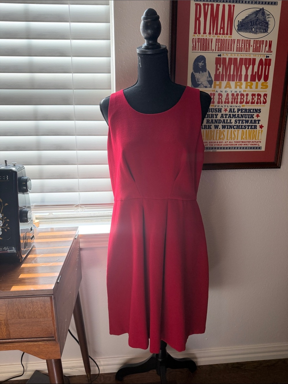 Red Sleeveless Dress